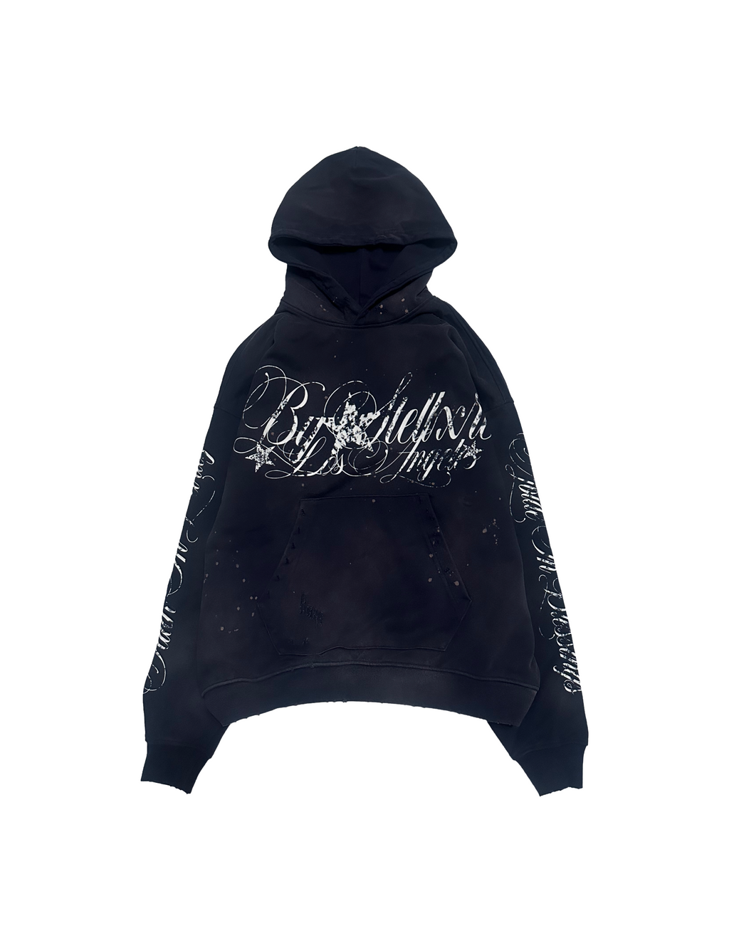 Celestial Washed Hoodie - Dark Blue