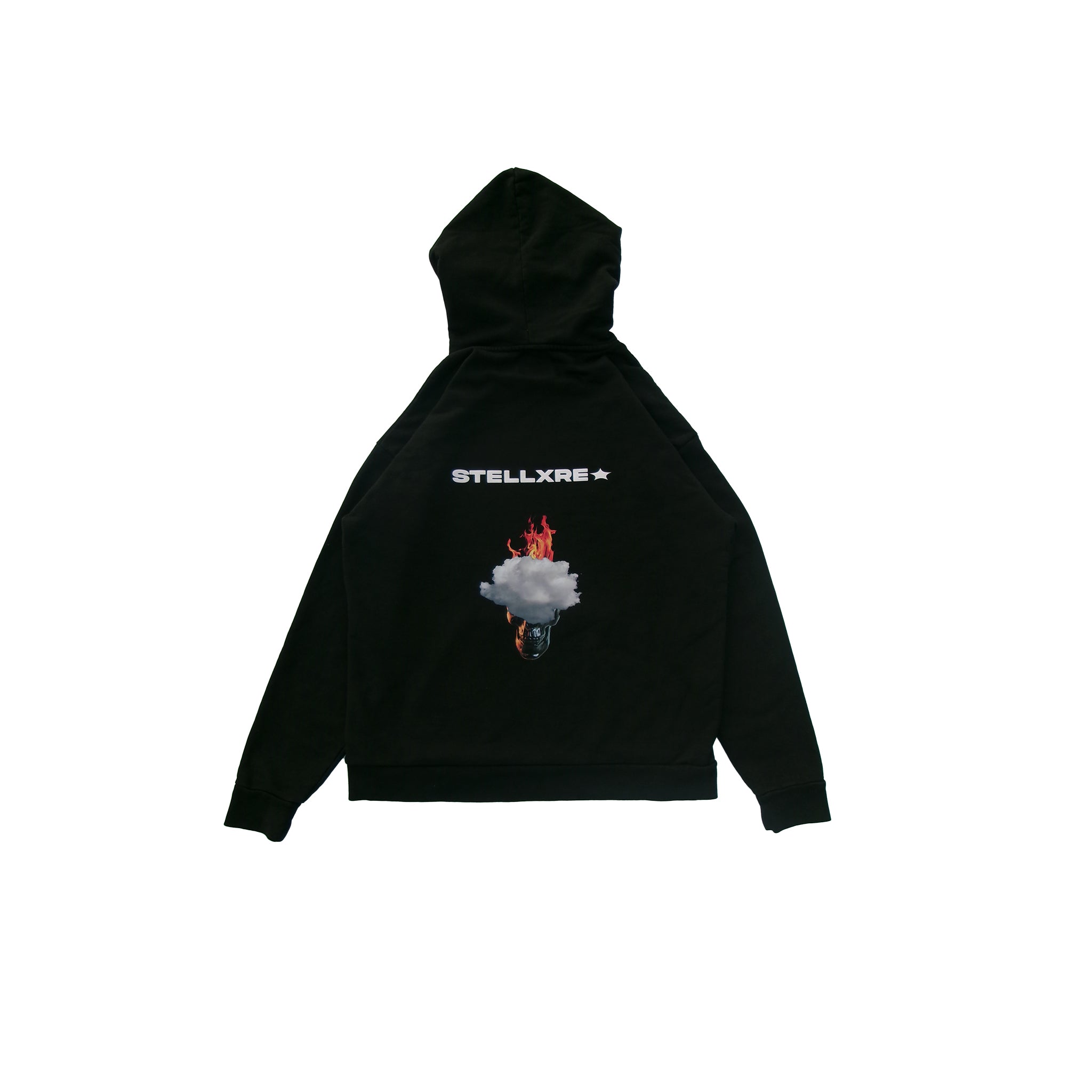 SKULL HOODIE BLACK